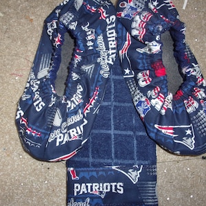 New England Patriots Bowling shoe covers w/ matching towel