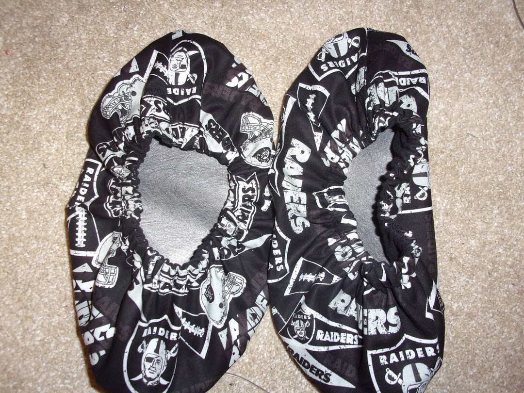 Raiders NFL Theme Bowling Shoe Covers Etsy