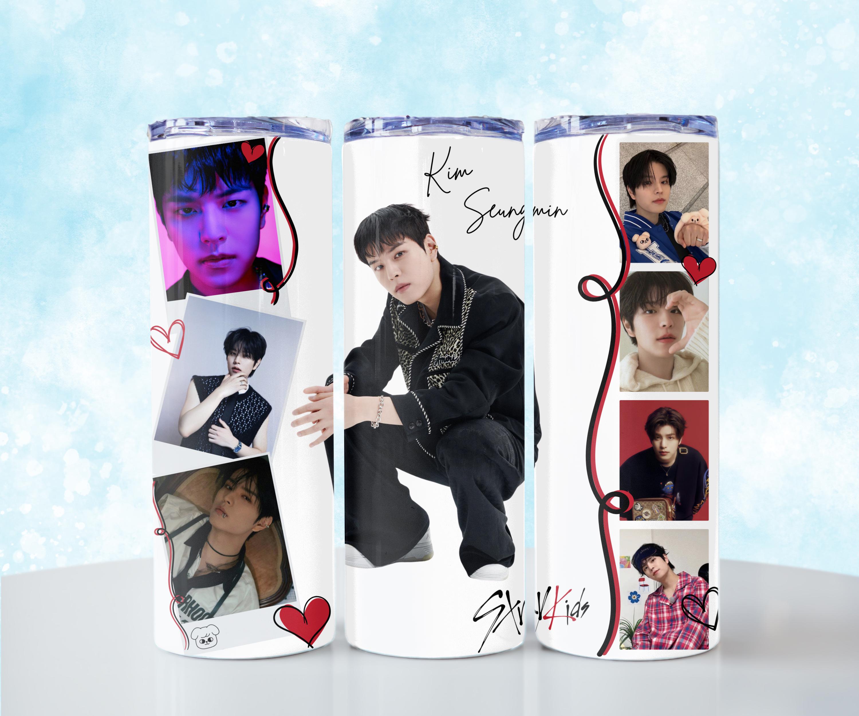 StrayKids スキズ　タンブラー　ジニレット 💖 STRAY KIDS DO IT Pop Up Store in Beijing SKZOO Tumbler 860ml