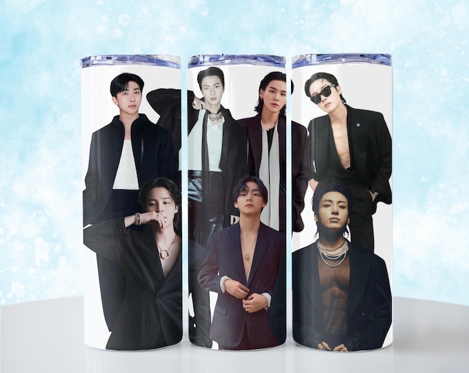 BTS Collage Tumbler File for Sublimation - Download Only - Etsy