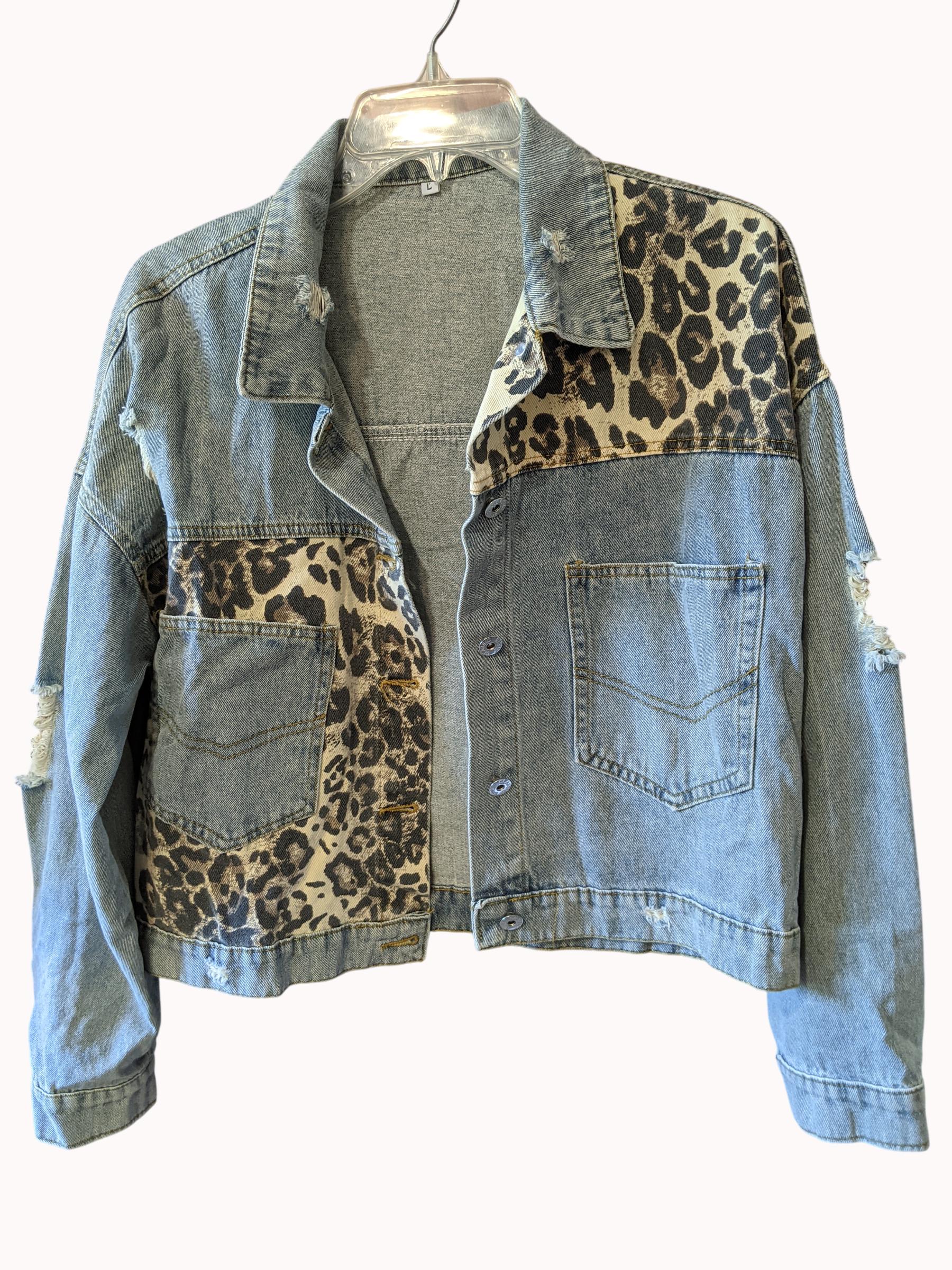 Y2k Leopard Jacket - Etsy