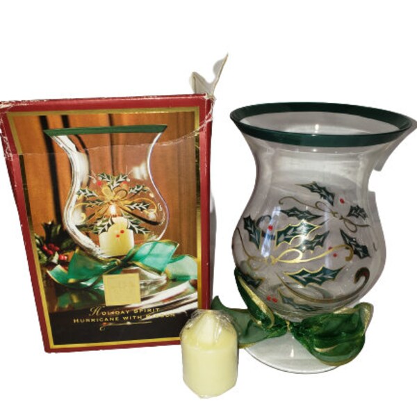 Lenox Crystal Candle Etsy