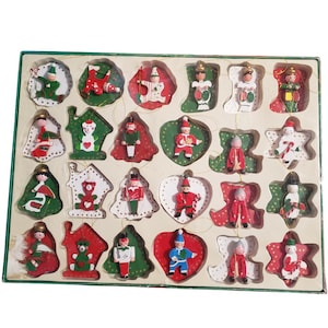 Kurt Adler Wooden Santa Ornament - Etsy display picture 1