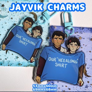 Arcane Jayvik &quot;Hex-Along Shirt&quot; Charm