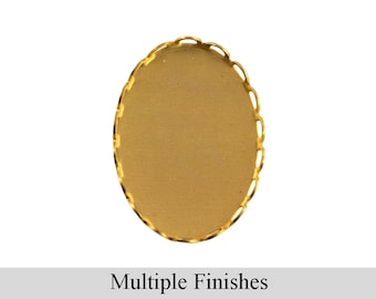 25x18mm No Loop Lace Edge Oval Setting (6)