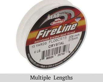 6lb Fireline Crystal Thread .006in/0.15mm 15/50/125/300yd.