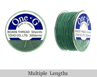 Mint Green One-G Toho Beading Thread 50/125/250yd