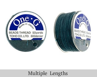 Deep Green One-G Toho Beading Thread 50/125/250yd