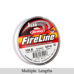 10lb Fireline Crystal Thread .008in/0.20mm 50/125/300yd.