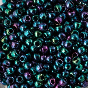 11/0 TOHO ROUND Higher Metallic Dragonfly Seed Bead (8g)