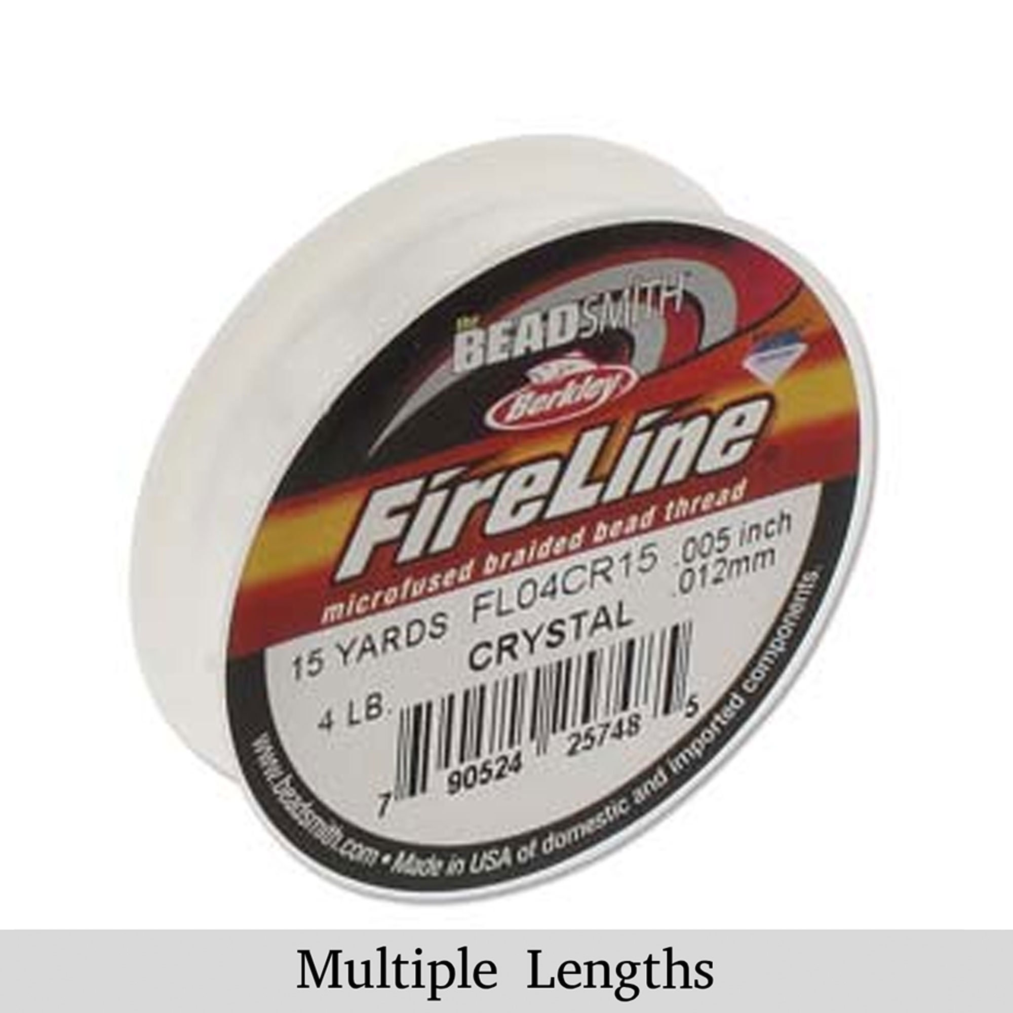 4 Lb OR 6 Lb Fireline Bead Thread, Fireline Beading Thread, 4lb or 6lb  Smoke or Crystal Fireline 5368 5369 6167 6167CR 222F 