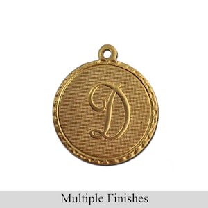 Letter D Charm with Loop (4)