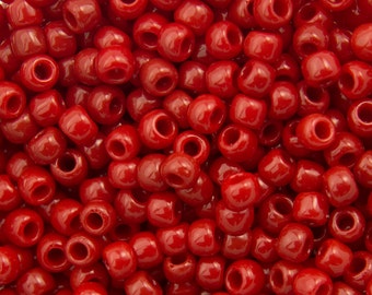 11/0 TOHO ROUND Opaque Pepper Red Seed Bead (8g)