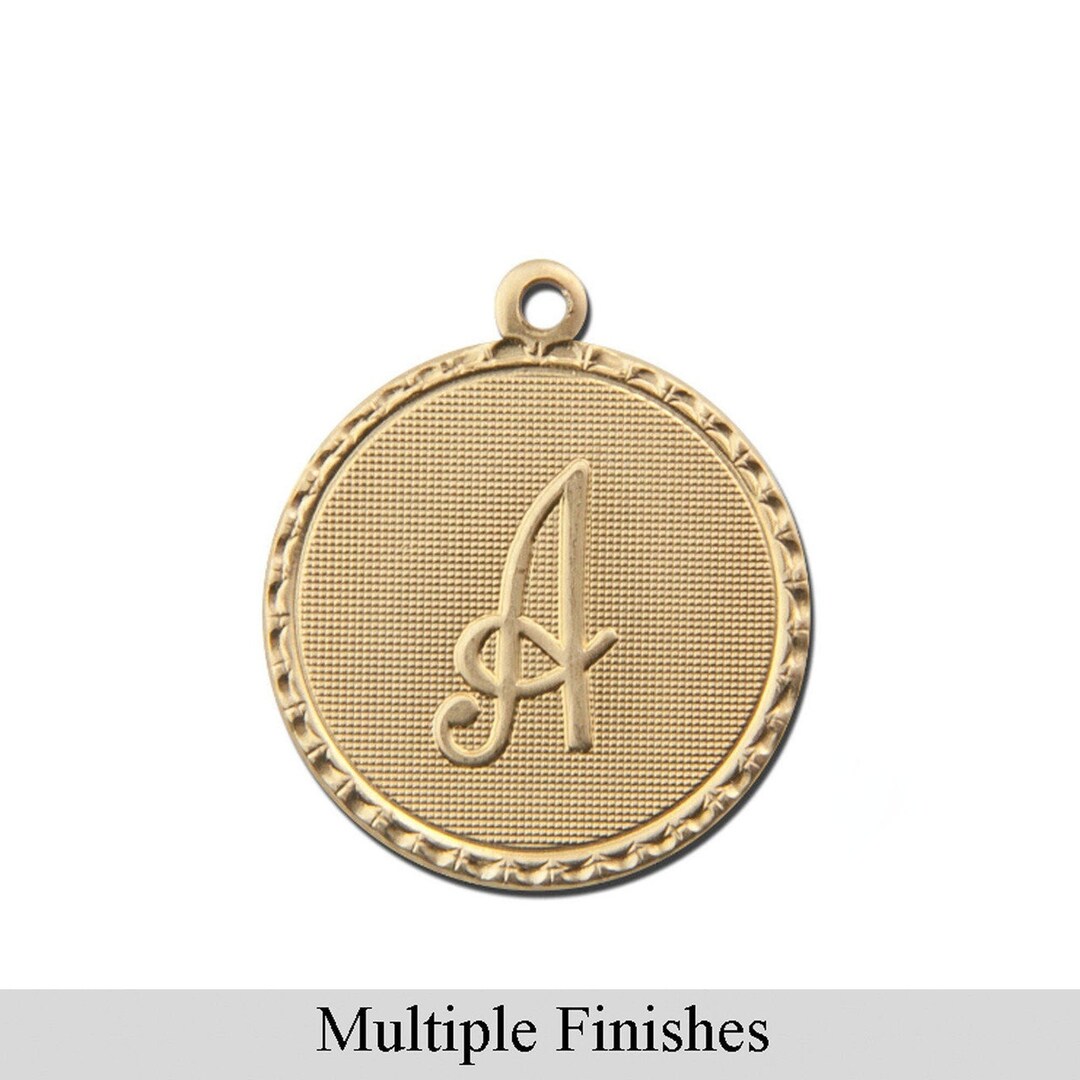 レコード A LETTER & A REPLY THE CHARM PARK Letter A Charm With Loop (4) - Etsy