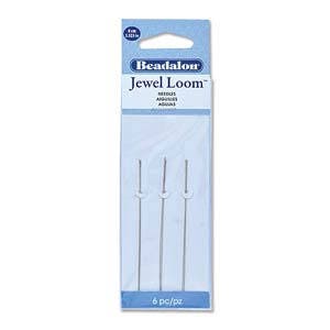 May include: Pack of six silver Beadalon Jewel Loom needles for beading.