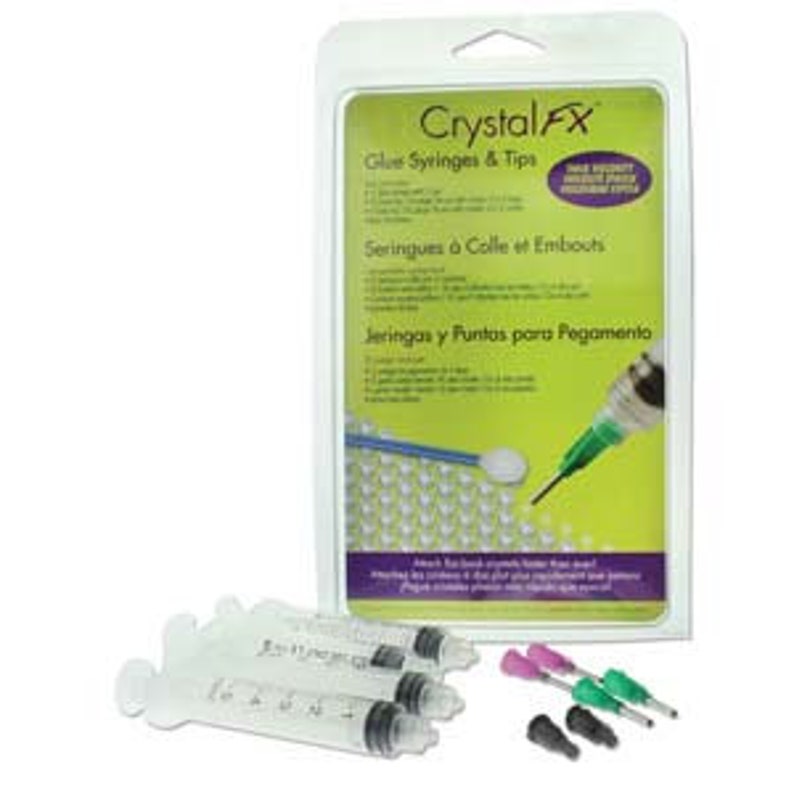 Crystal FX 15 Glue Syringes and Tips Thick Velocity Etsy