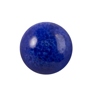 Vintage Lapis Blue Matrix Glass Cabochons 18mm (2) cab1008D