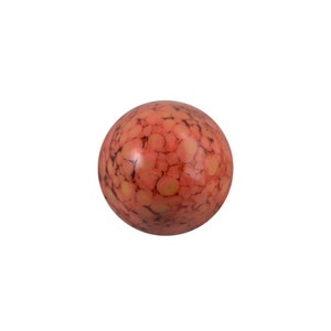 Vintage Coral Matrix High Dome Glass Cabochons 11mm (6) cab1035B