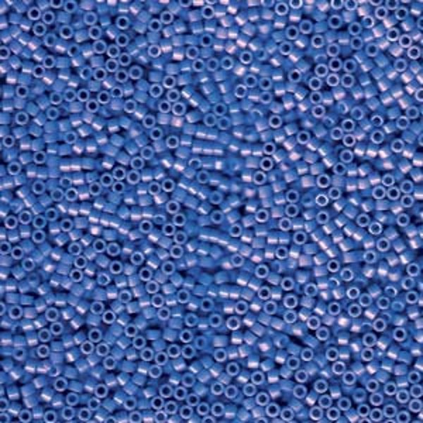 11/0 MIYUKI DELICA Opaque Cyan Blue Seed Bead (8g)