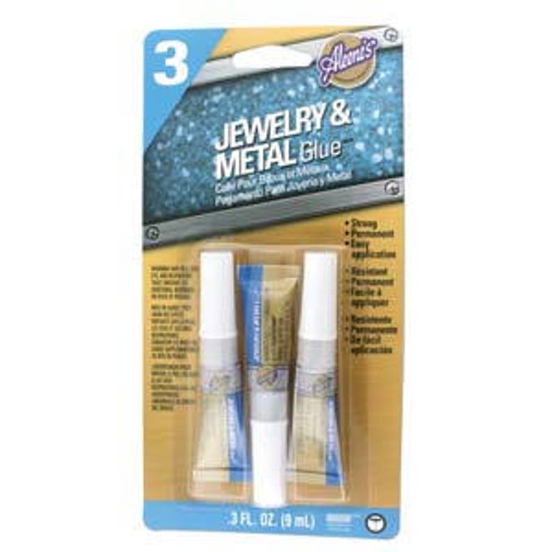 Aleenes jewelry & Metal Glue. 3tube/0.1fl oz each. Etsy