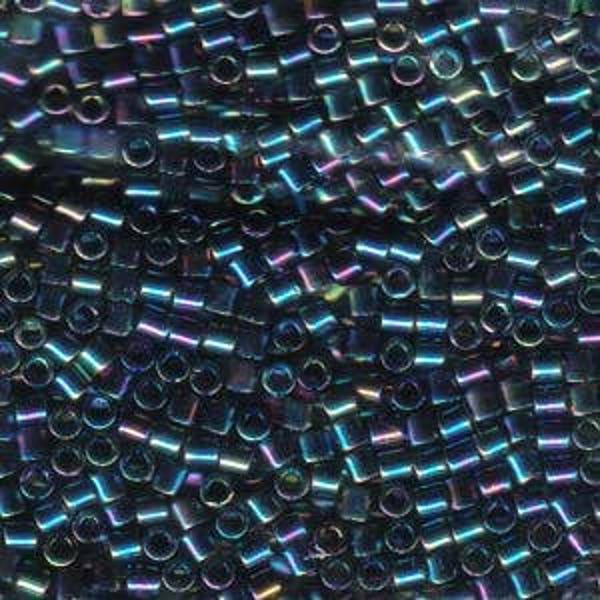 8/0 MIYUKI DELICA Medium Blue Iris Seed Bead (8g)