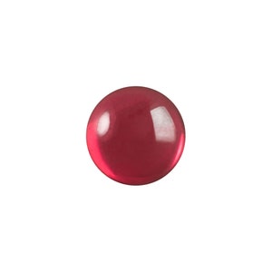 9mm Translucent Rose Foiled Glass Round Cabochons (10) cab2004X