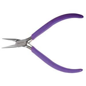 Beadsmith Super-fine Chain Nose Pliers w/Spring PL660