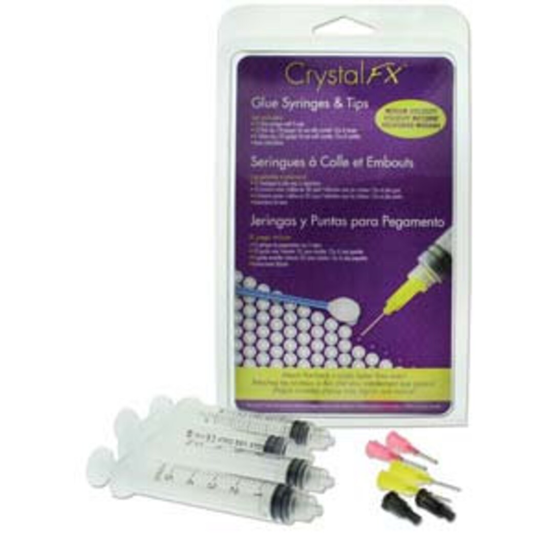 Crystal FX 15 Glue Syringes and Tips Medium Velocity Etsy