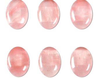 Dakota Stones Cherry Quartz 14X10mm Oval Cabochon Gemstones  CAB-CHQ14x10OV