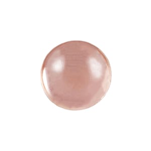Cabochões redondos de vidro laminado rosalina translúcido de 13 mm (4) cab2006G