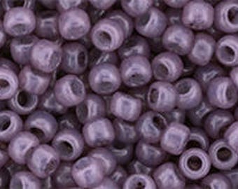 8/0 TOHO ROUND Hybrid ColorTrends: Milky Dusty Cedar Seed Bead (8g)