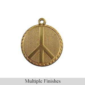 Peace Word Charm with Loop (4)