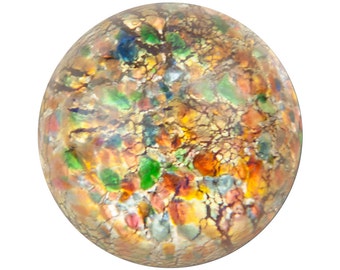 Red Foil Opal Round Cabochon 18mm (1) cab3008F