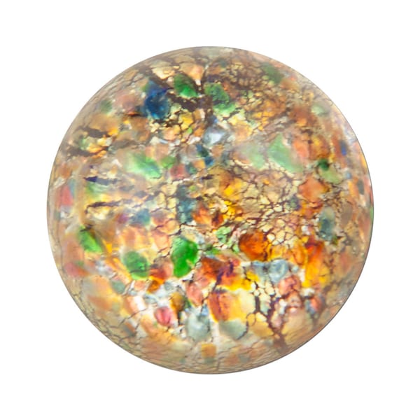 Red Foil Opal Round Cabochon 18mm (1) cab3008F
