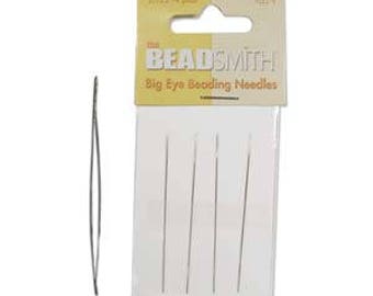 2.125-Inch Big Eye Beadsmith Beading Needle 4pk