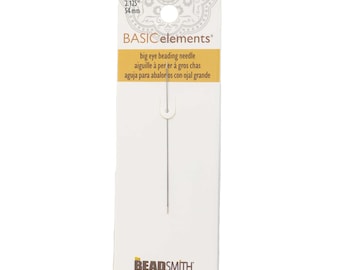 2.125-Inch Big Eye Basic Elements Beading Needle 1pk