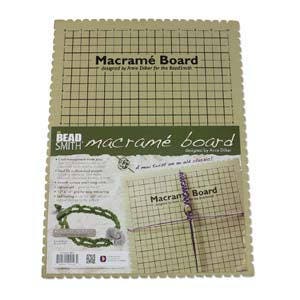 Beadsmith Macrame Board 7.5 x 10.5 Inch