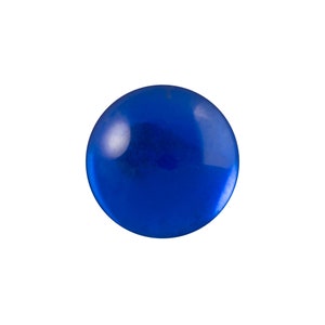13 mm doorschijnend saffier verijdelde glas ronde (4) cab2006L