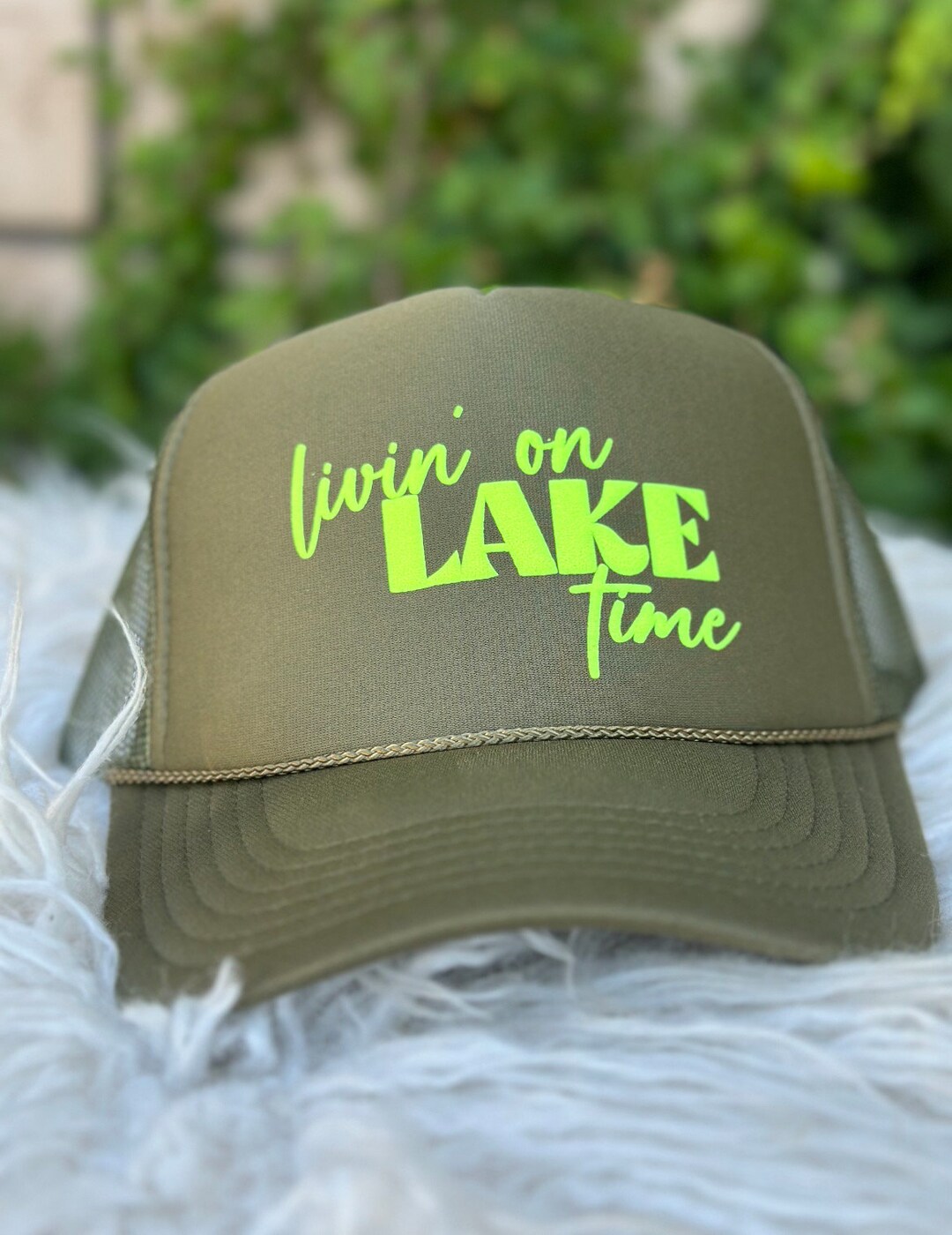 GRAY & WHITE HAT - IT'S LAKE TIME main image 0