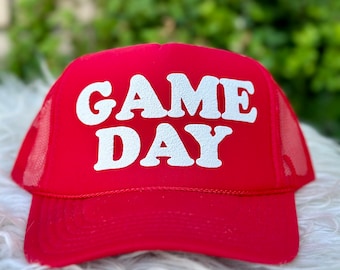 Game day trucker hat, women’s trucker hat, game day