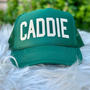 Caddie trucker hat, women’s trucker hat, golf hat