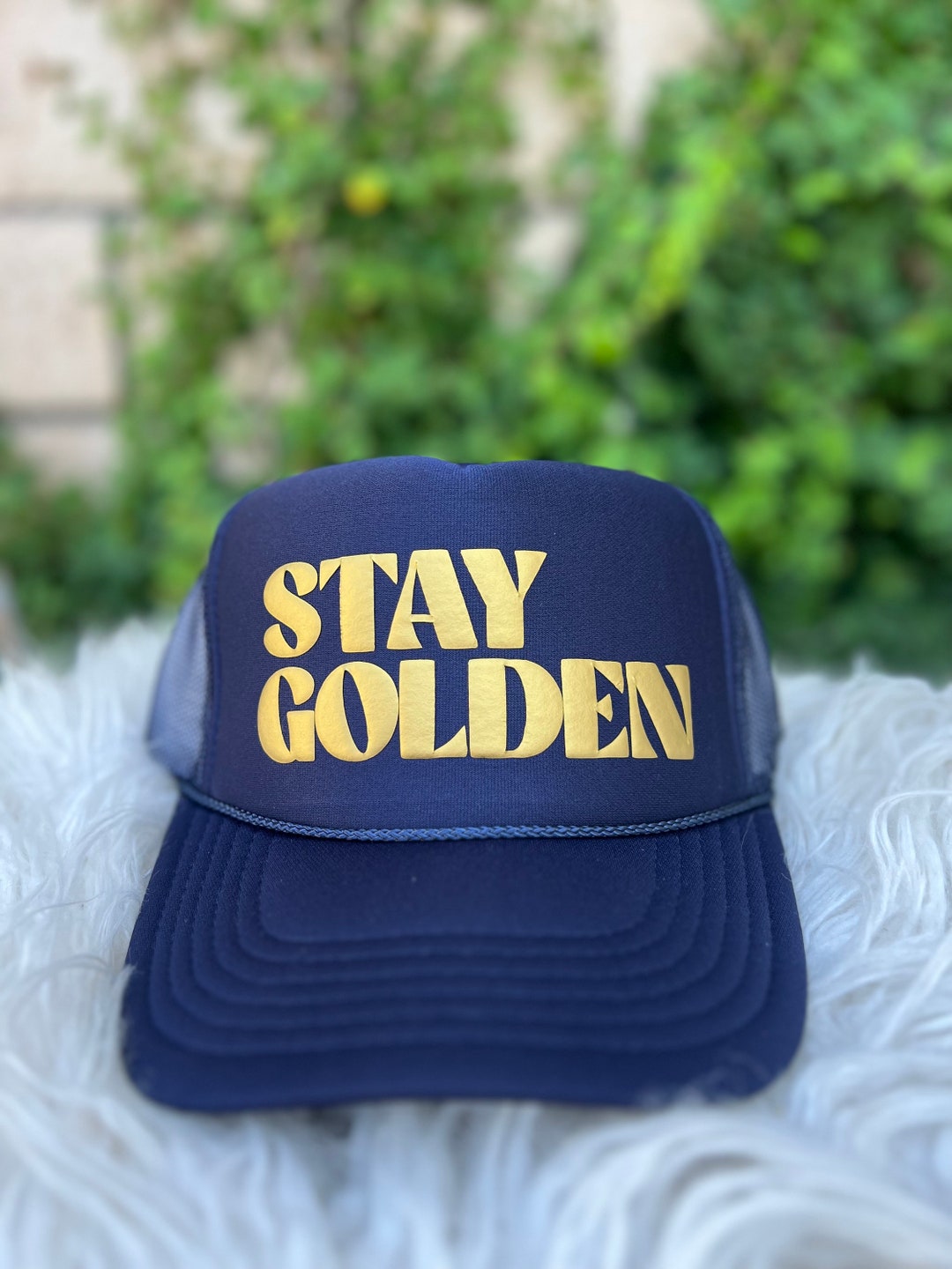 Stay Golden Trucker Hat