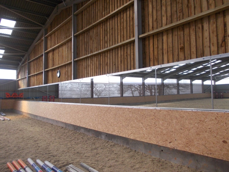 Set of 5 Dressage Arena Mirrors Outdoor/indoor Use Horse Training Improve Your Riding Etsy