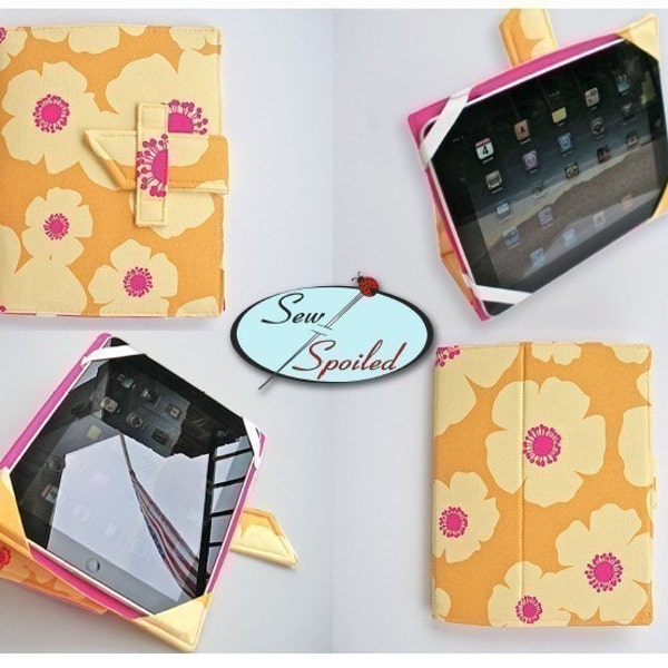 Sewing Pattern iPad Folding Case/ Notebook/ Stand ePattern