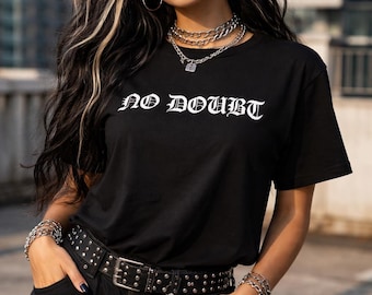 Gwen No Doubt Retro Band Inspired T-Shirt: 90s Ska Punk Graphic Tee