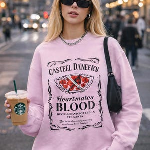 Casteel Da'Neer Sweatshirt, From Blood And Ash Shirt, Atlantia, Book Inspired Graphic Shirt, Bookish,  Sweatshirt, Sweater, Crewneck, Unisex