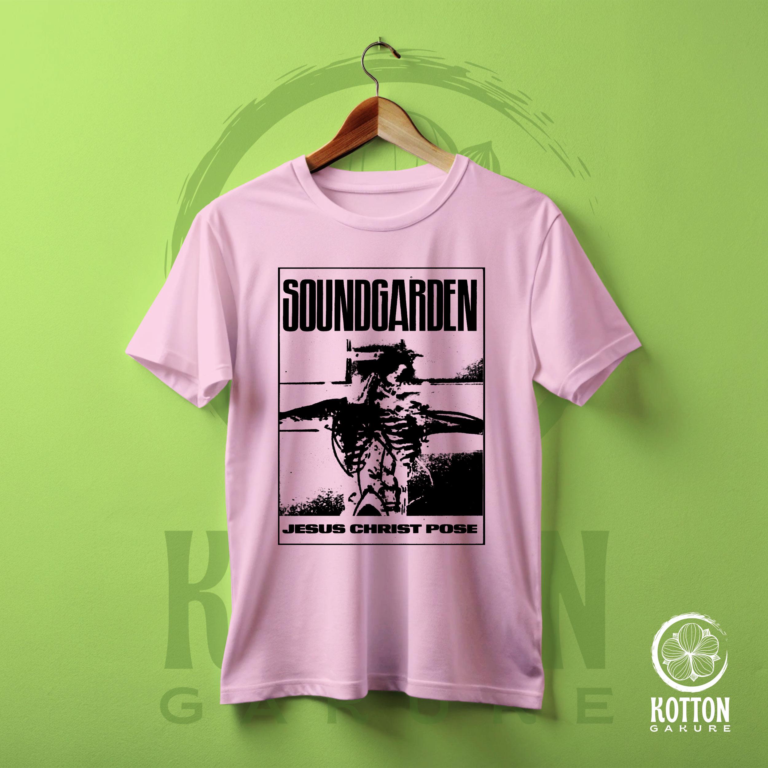 Vintage Soundgarden T-shirt, Jesus Christ Pose Album Art, Grunge