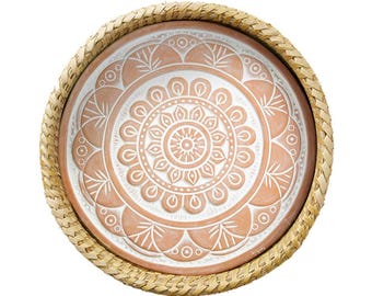 Mandala Bread Warmer Basket