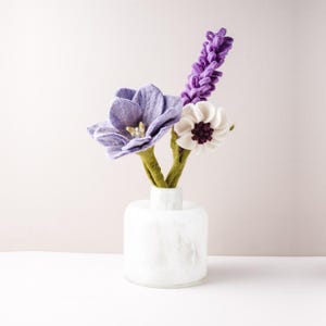 Spring Blossoms Felt Flower Bouquet