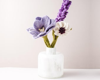 Spring Blossoms Felt Flower Bouquet